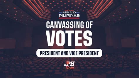 LIVE: Canvassing of votes for president, vice president .